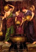 John William Waterhouse The Danaides oil painting reproduction